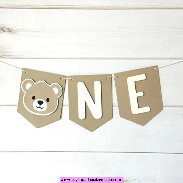 One Ayıcık Temalı Craft Banner